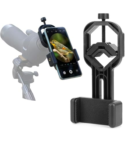Support professionnel pour téléphone portable, jumelles pour monoculaires/télescopes astronomiques