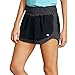 Champion Women's Sport Short 6, Black/Granite Heather, XS