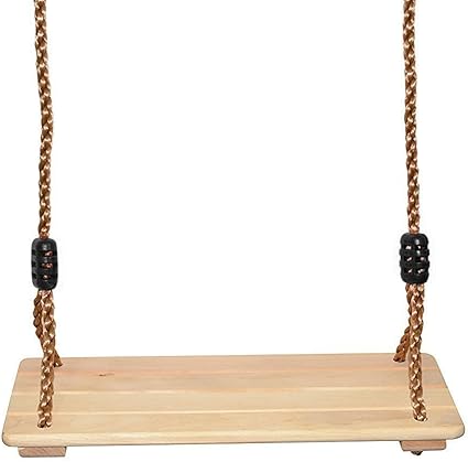 childrens wooden swing