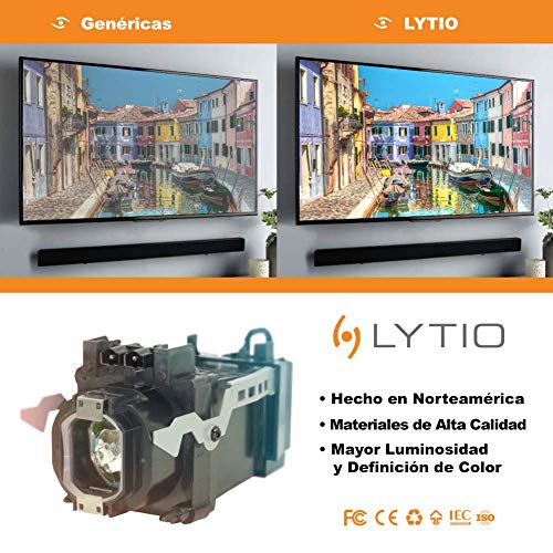 Lytio Economy for Mitsubishi 915P049010 TV Lamp with Housing 915P049A10