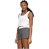Soffe Women's Junior Authentic Cheer Short - Comfortable Cotton Blend, for Gym, Dance, Elastic Waistband, Soft Fabric