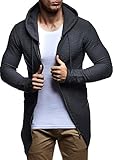 LEIF NELSON Men's Oversized Slim Fit Hoodie LN6301