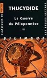 Thucydide, Guerre Du Peloponnese. Tome II: Livres III, IV, V (Classiques En Poche) (French and Ancie by 