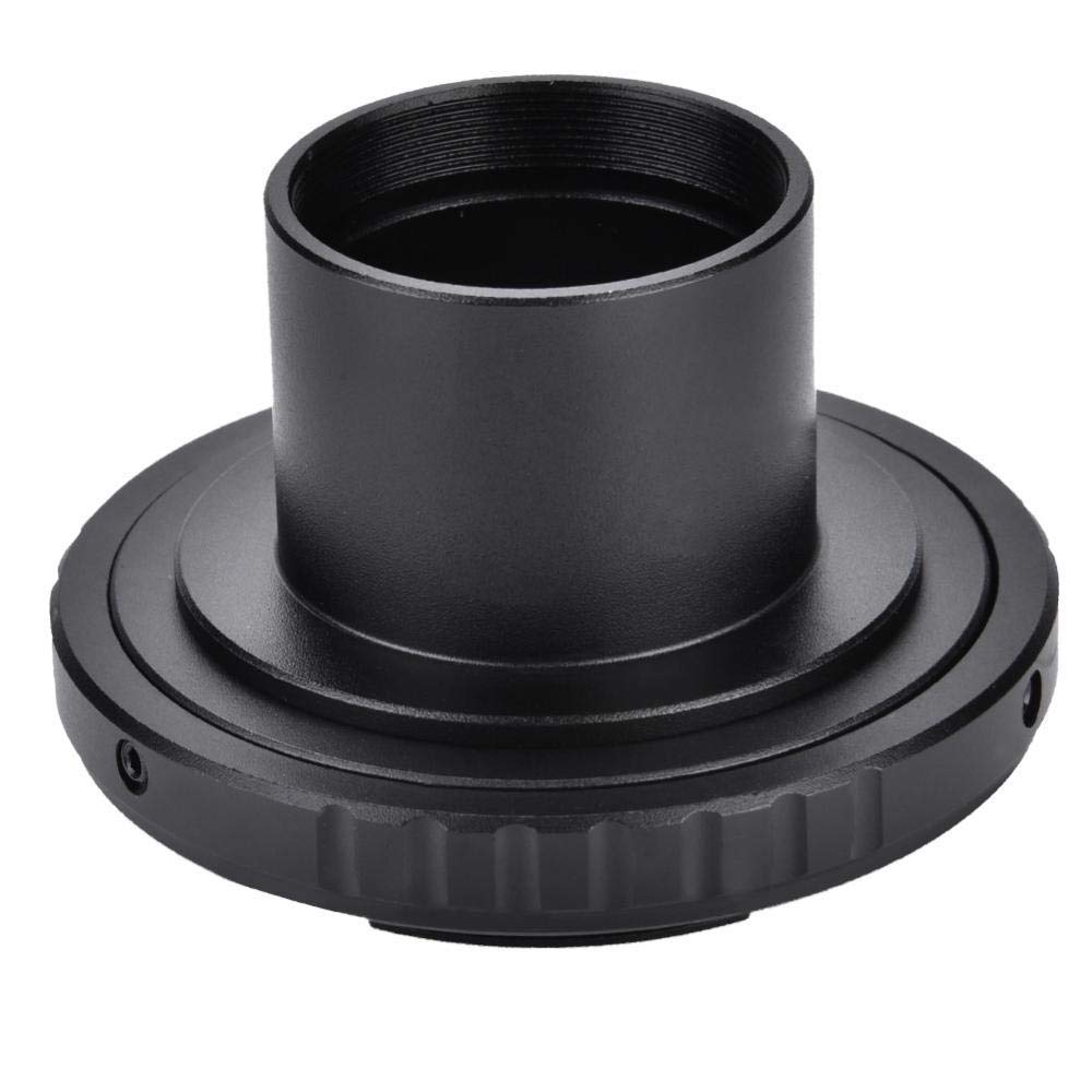 Yunir 1.25in Astronomical Telescope Mount Adapter, Aluminum Alloy T SLR Ring for Camera Lens