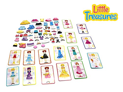 2 Little+Treasures+66+Pcs+Magnetic+Dress+Up