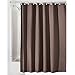 mDesign Hotel Quality Polyester/Cotton Blend Machine Washable Fabric Shower Curtain with Waffle Weave and Rust-Resitant Metal Grommets for Bathroom Showers and Bathtubs - 72
