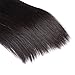 Top Hair Peruvian Virgin Straight Human Hair Weave one Bundle Peruvian Silky Straight Hair Weft Black Natural Color(100g 10inch)
