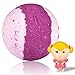 Kids Bubble Bath Bomb with Surprise Doll Inside, Large Scented Spa Fizzy as Birthday Gift