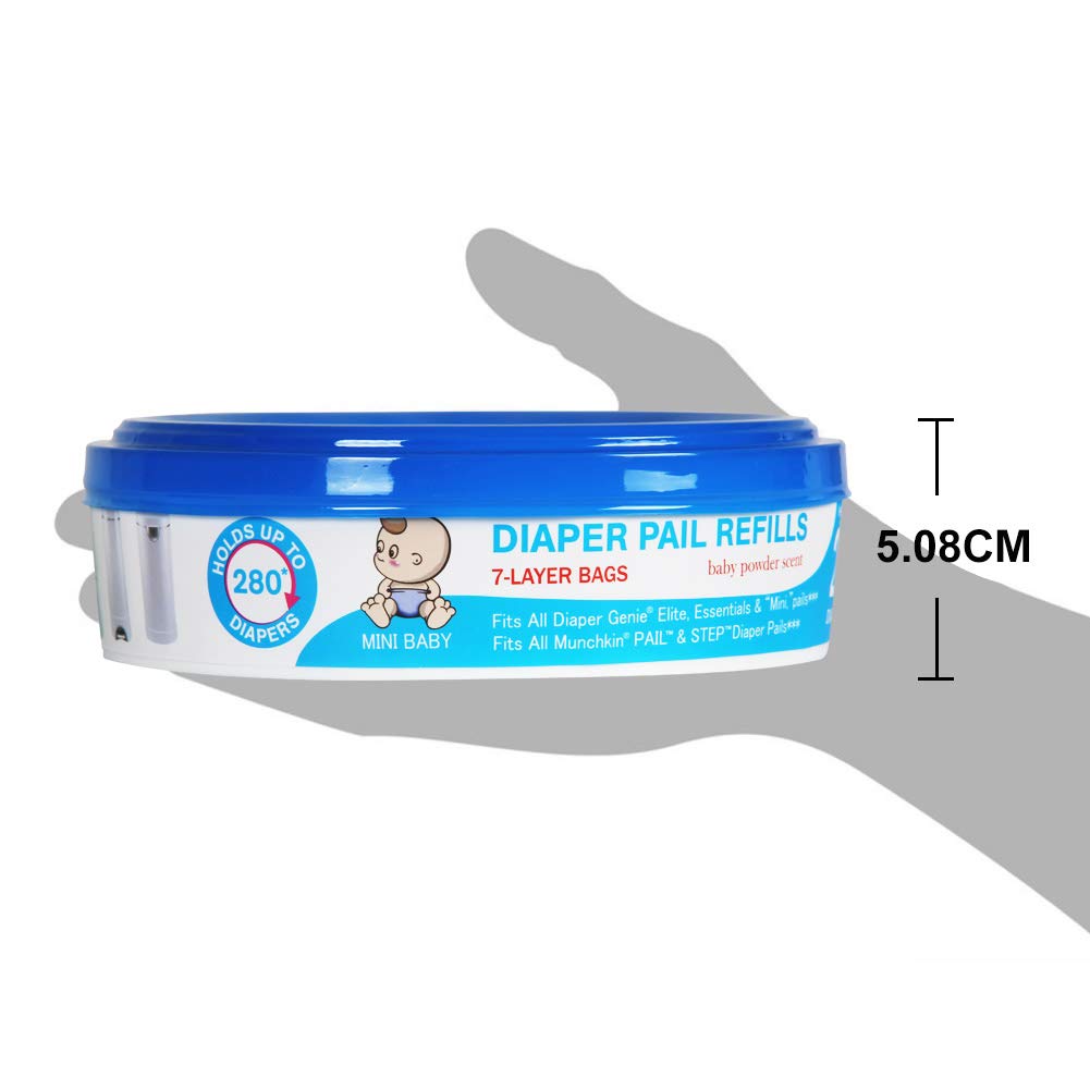 Angelcare Lot De 4 Sacs De Rechange Pour Poubelle A Couches De Bebe Recharges Poubelles A Couches Poubelles A Couches Et Recharges Dwteam In