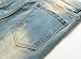 NITAGUT Men's Ripped Slim Straight fit Biker Jeans with Zipper Deco (38Wx32L, Vintage Denim)
