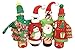 Ugly Holiday Sweater Wine Bottle Cover Set of 2