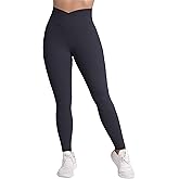 Sunzel Sunlissia Hidden Butt Lifting Scrunch Workout Leggings for Women Crossover High Waist Yoga Pants with Tummy Control