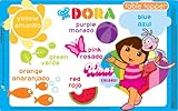 Neat Solutions 50-Ct Dora The Explorer Table Topper Disposable Stick-On Placemats With Reusable Pop-Up Travel Case