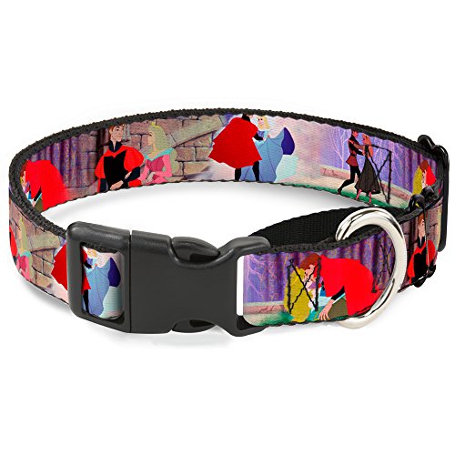 Buckle-Down Dog Collar Martingale Sleeping Beauty Prince Scenes 13 to 18 Inches…