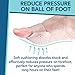 Metatarsal Pads for Women & Men | Ball of Foot Cushions | Premium Soft Gel Foot Callus Pad | Orthotics for Metatarsalgia | #1 Brand Recommended by Orthpaedics - Amazon Vine