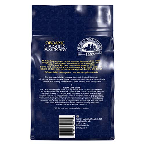 Drogheria & Alimentari Organic Crushed Rosemary, 9.7 oz