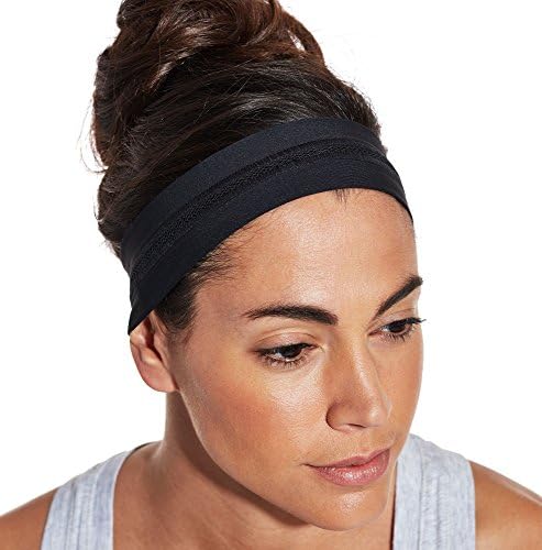 CALIA by Carrie Underwood Women's Mesh Insert Headband, (Caviar)