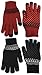 N'Ice Caps Kids Magic Stretch Warm Plush Lined Knit Touchscreen Gloves - 2 Pair Pack