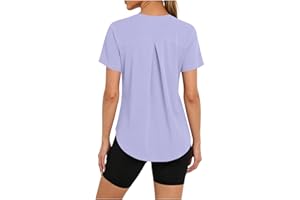 takaeys Womens Sun Shirt UPF 50+ Short Sleeve Tops Quick Dry Workout Lightweight Shirt UV Protection Running Athletic Tops