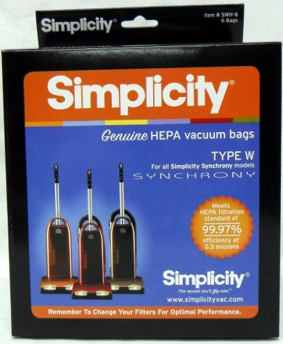 Simplicity Type W Vacuum Bags - Image 3