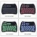 iPazzPort Bluetooth Mini Wireless Keyboard Cover with Touchpad and RGB Backlit, IR Learning Function for for Android TV Box, Nvidia Shield TV, Smart TV, Raspberry Pi