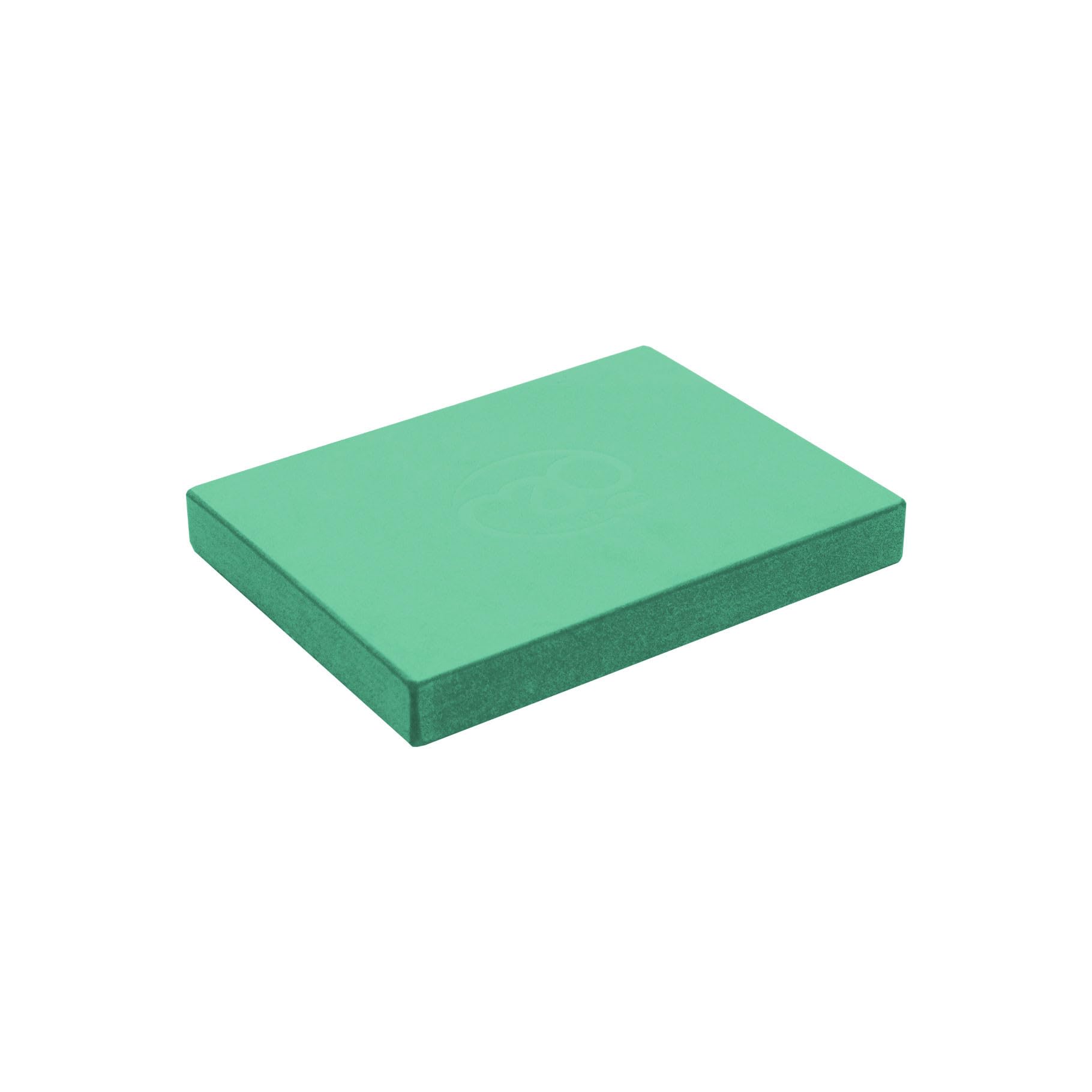 Fitness Mad Pilates Head Block, 25mm x 150mm x 205mm, Eco Friendly Yoga Block, High Density EVA Non Slip Block for Pilates, Yoga and Home Workouts