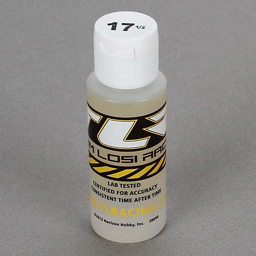 TLR TLR74001 Silicone Shock Oil 17.5 Wt 2 Oz RC Vehicle Parts