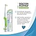 Doctor Plotka's Mouthwatchers Antimicrobial Floss Bristle Silver Electric Power Toothbrush, Green