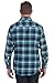 Gioberti Men's Flannel Shirt, Teal, Size Medium