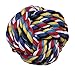 Mittsy Tough Durable Dog Rope Ball Cotton chew Toy