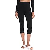 Women's Swim Capris - UPF 50+ Sun Protection - Deep Water