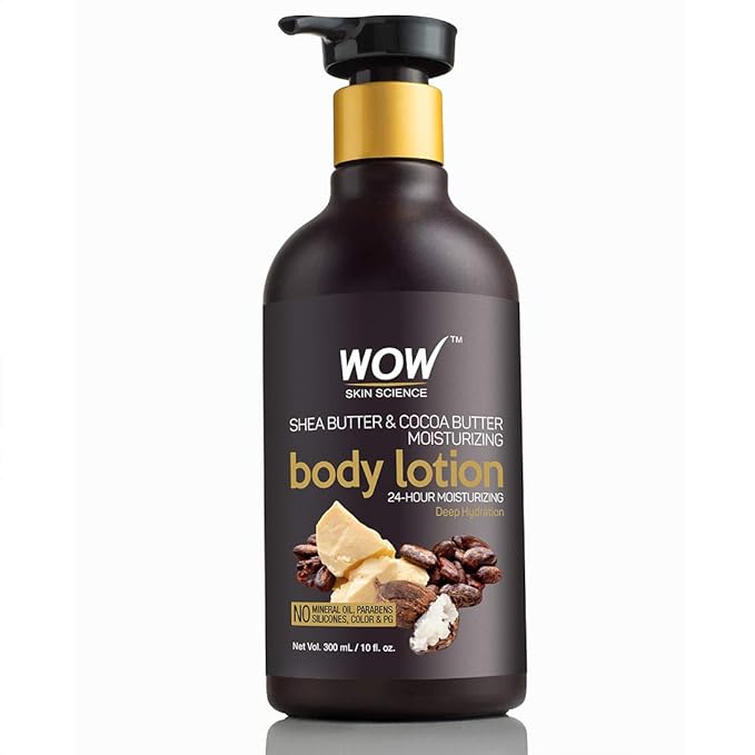 shea butter as body lotion