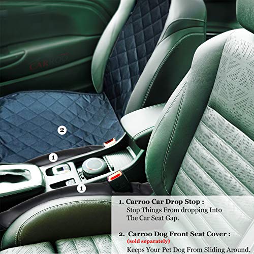 2 Car Seat Gap Fillers for Pets - Anti-Accident, Prevents Distraction from Pets While Driving - Stop Losing Items in Your Car – 1-Size-Fits-All - Easy Cleaning Solution – Fits Most Vehicles - Thumbnail 5