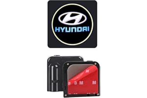 SONNEMOND 2 Pcs Wireless Car Door Logo Light, LED Car Door Courtesy Welcome Projector Light Ghost Shadow Lights Compatible with Hyundai Most Models