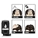 Hair Thickness Maximizer - Safer Than Keratin Hair Building Fibers With 2nd Gen All Natural Plant Based Hair Loss Concealing Fillers For Instant Thickening of Thinning or Balding Hair (Light Brown)