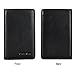 GintaXen Slim Leather ID/Credit Card Holder Bifold Front Pocket Wallet with RFID Blocking - Black