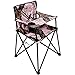 ciao! baby Portable High Chair for Travel, Fold Up High Chair with Tray, Pink Camo