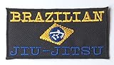 Brazilian Jiu Jitsu Patch Embroidered Iron / Sew on Badge BJJ Grappling Gi Jacket Shorts Pants Badges