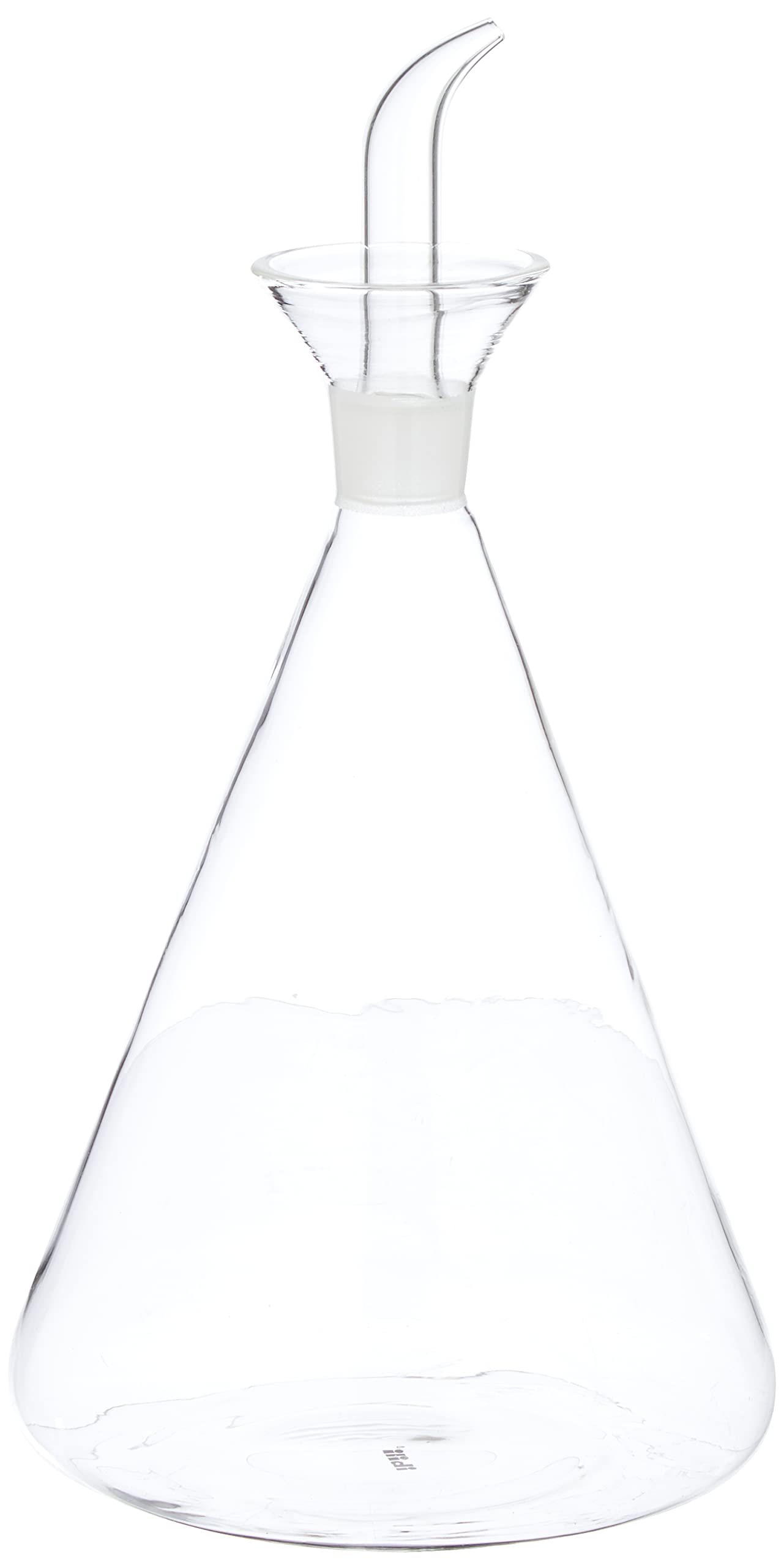 Ibili Oil Cruet, Transparent/Silver, 1000 ml