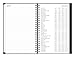Blue Sky Ashley G for 2017-2018 Academic Year Weekly & Monthly Planner, Twin-Wire Bound, 5' x 8', Messy Dot Design