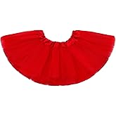 Sarfel Toddler Tutus for Girls 5 Layers Infant Tulle Tutu Skirt Baby Tutus Fluffy Ballet Tutu for Girls Halloween Costumes