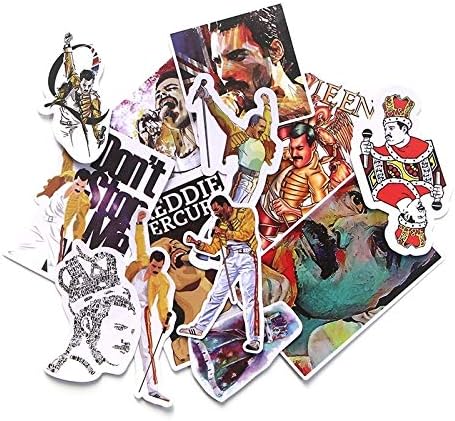 13pcs Freddie Mercury Vintage Decals Scrapbooking Kids Toy for DIY Phone Laptop Motorcycle Waterproof Stickers