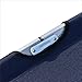 Purenity Folding Military Bed Portable Sport Camping COT with Free Storage Bag (Dark Blue)