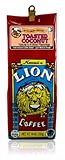 LION Toasted Coconut Coffee, Light Medium Roast, Whole Bean, 10oz.