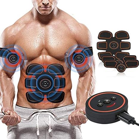 Desconocido Estimulador de Electro Abdominal Muscular, masajeador de cinturón eléctrico, EMS, Fitness, Gimnasio, Entrenamiento, aparatos, piernas, Brazo, Adelgazamiento: Amazon.es: Deportes y aire libre