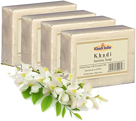 Khadi Jasmine Soap-125g Set of 4