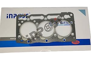 INPOST For kubota diesel engine D1105 cylinder head gasket 16261-03310 1E038-03310 (Graphite)