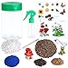VATOS Terrarium Kit for Kids Light-up Kits with LED Grow Light, Growing Kits in a Jar for Kids Boys & Girls Gifts for Ages 3 -12 | STEM Science Toys Planting Ecosystem Kits, Kids Educational Toys