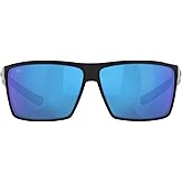 Costa Del Mar Men's Rincon Fishing and Watersports Rectangular Sunglasses