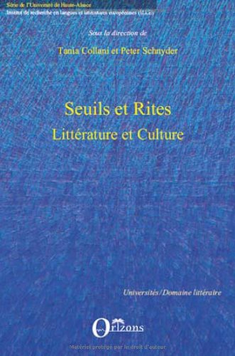 Seuils et rites